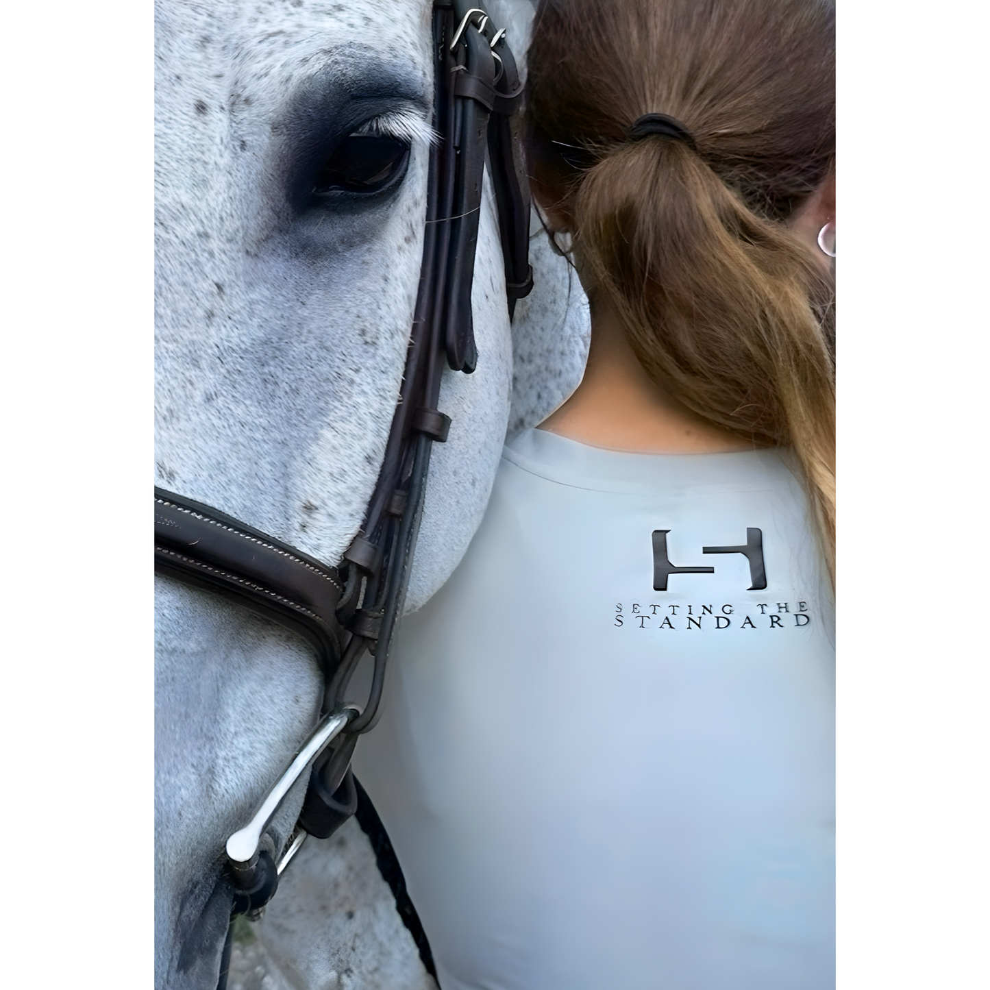 The Standard Athletic Riding Top-Gray