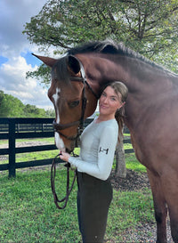 The Standard Athletic Riding Top-Gray