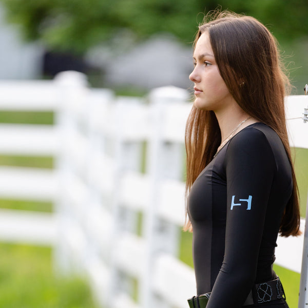 The Standard Athletic Riding Top Black