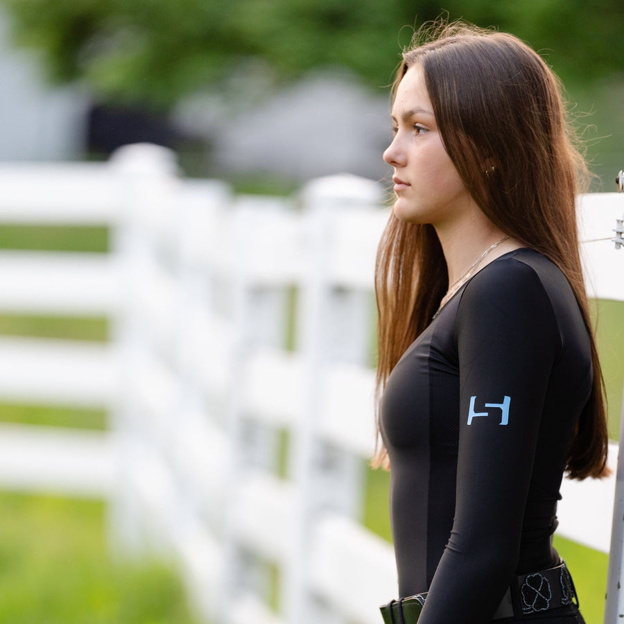 The Standard Athletic Riding Top Black
