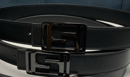 Vegan Leather Elevated Standard Logo Belt