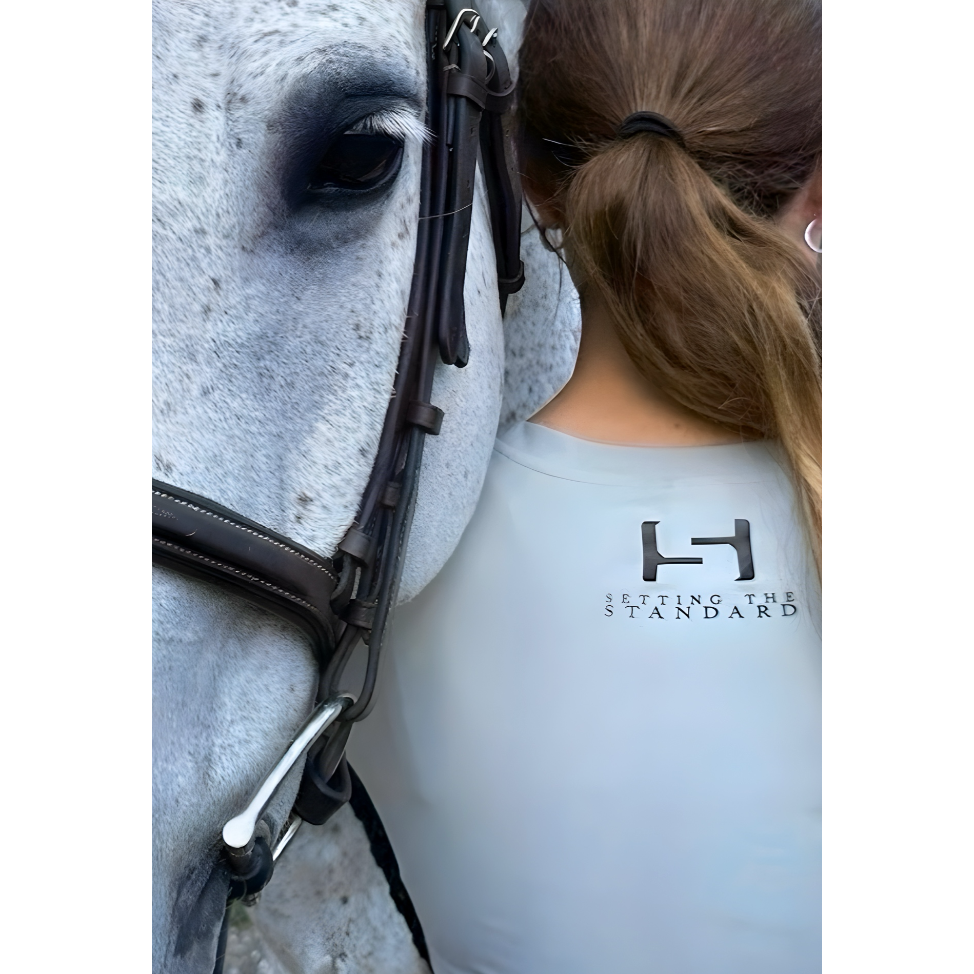 The Standard Athletic Riding Top-Gray